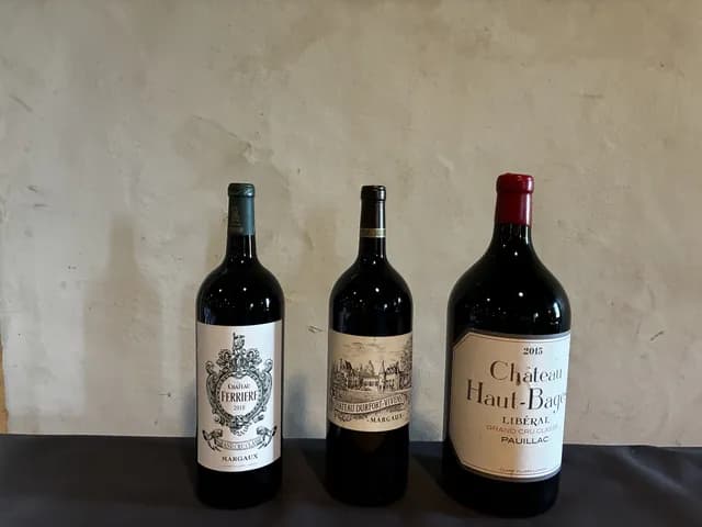 Magnumflaschen aus Margaux und Pauillac