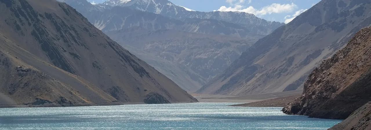 Andental mit See, Chile