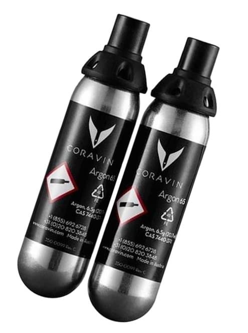 Coravin Patronen im 2er Set Argon Gas
