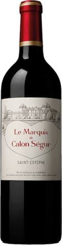 Le Marquis de Calon Segur 2018 Saint Estephe