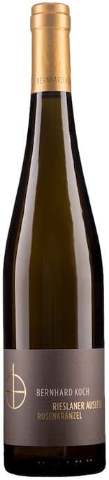 Bernhard Koch 2018 Rieslaner Roschbacher Rosenkränzel Auslese süss
