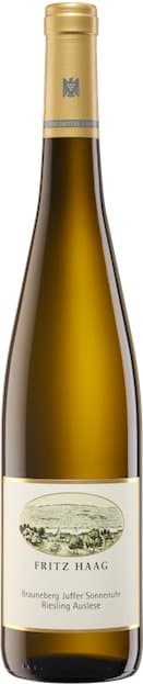 Fritz Haag 0.375L halbe Brauneberger Juffer Sonnenuhr Riesling Auslese Goldkapsel 2020