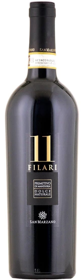 San Marzano 11 Filari Primitivo di Manduria DOCG dolce naturale 2022