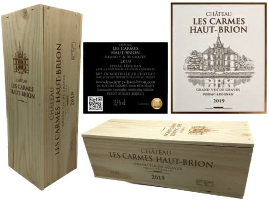 Chateau Les Carmes Haut Brion 2019 Magnum in 1er OHK