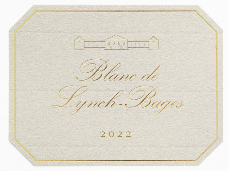 Blanc de Lynch Bages 2022