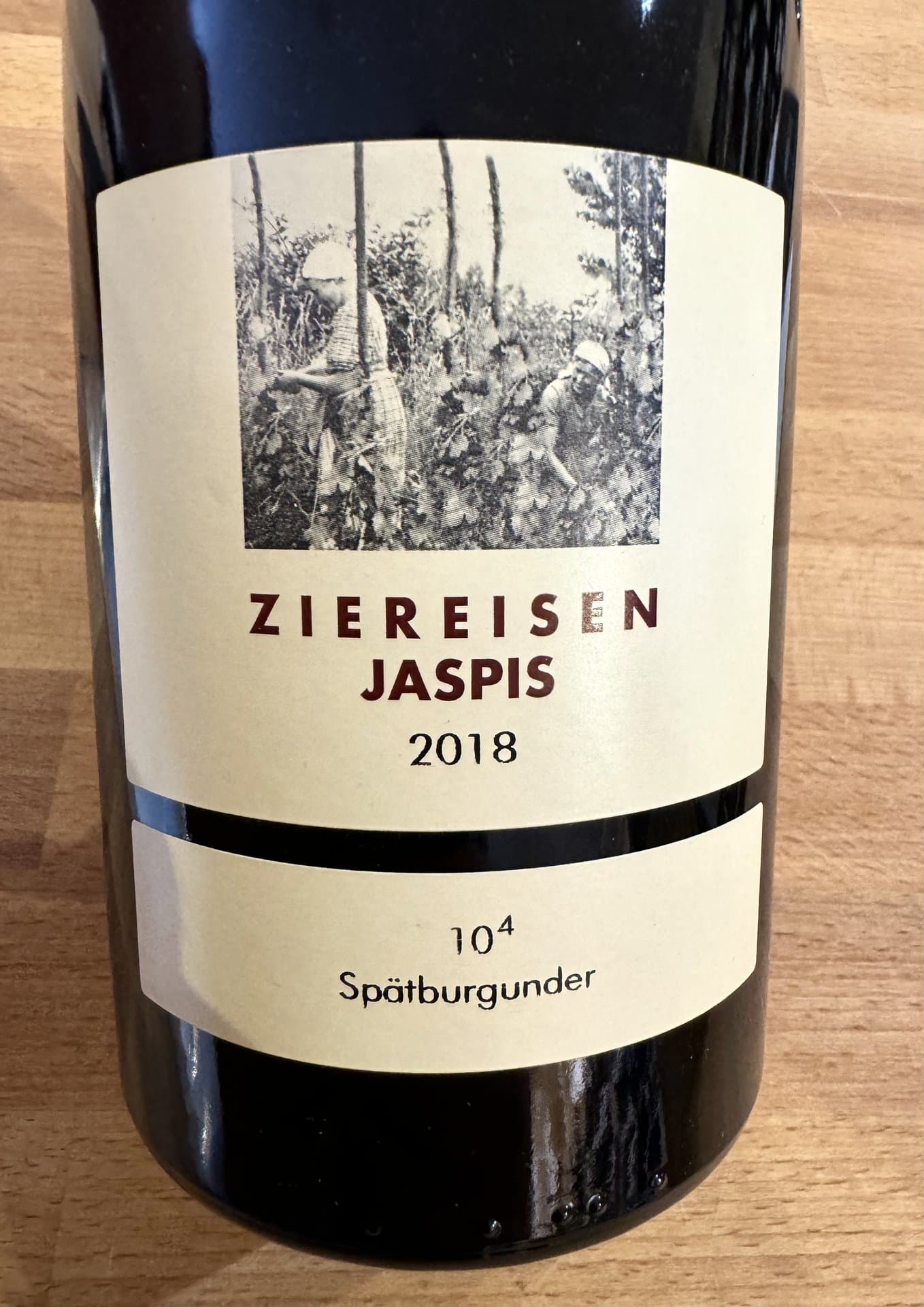 Ziereisen Jaspis Spätburgunder 10 Hoch 4 2018