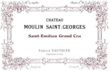 Chateau Moulin Saint Georges 2020 Magnum
