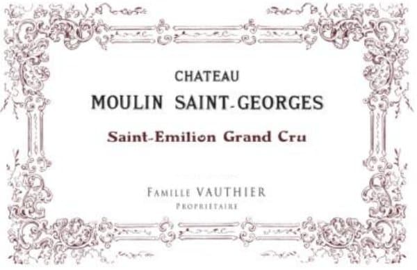 Chateau Moulin Saint Georges 2020 Magnum