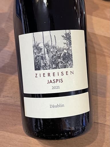 Ziereisen Jaspis 2021 Däublin Syrah