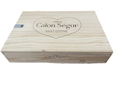 Chateau Calon Segur 2020 in 6er Holzkiste