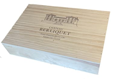 Chateau Berliquet 2020 in 6er Holzkiste