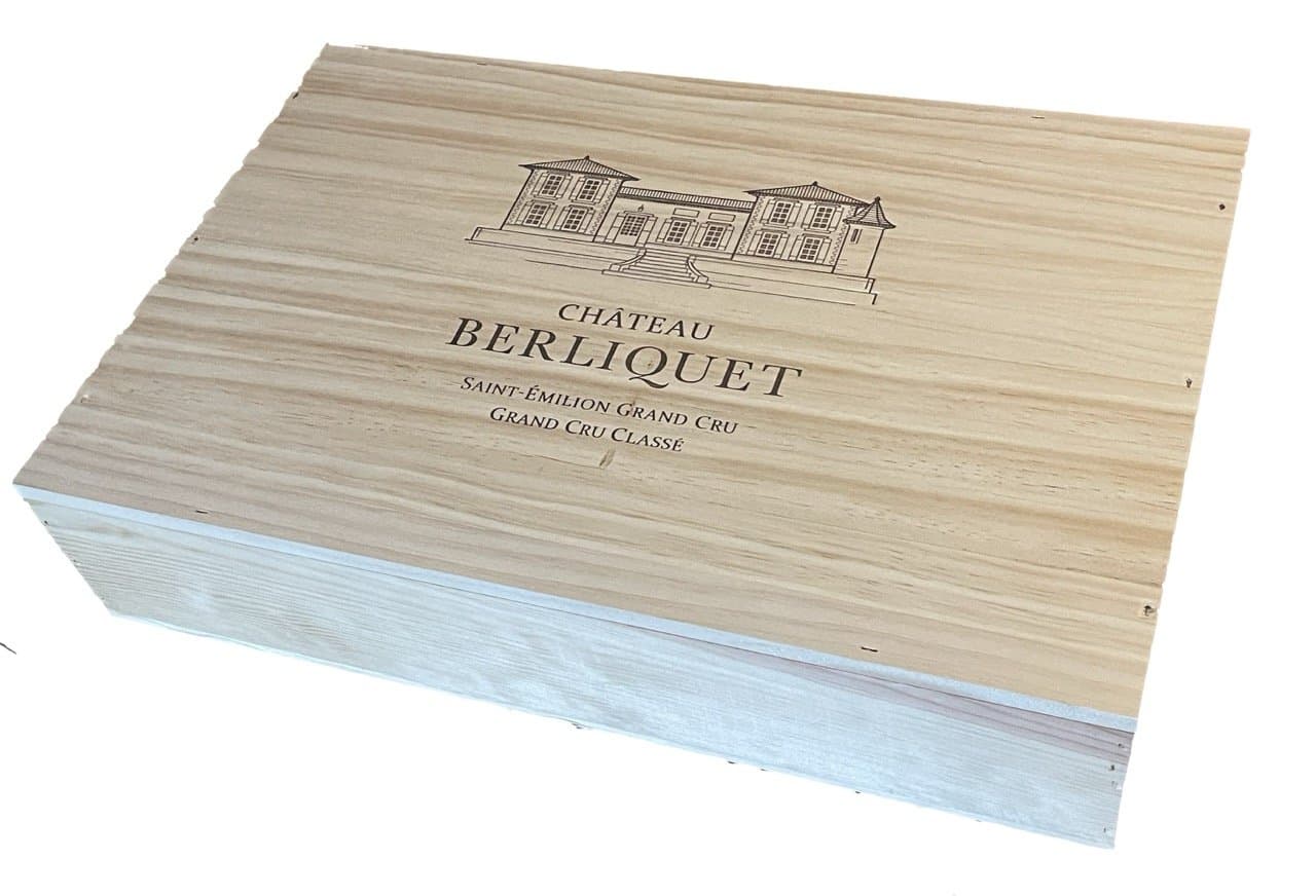 Chateau Berliquet 2020 in 6er Holzkiste