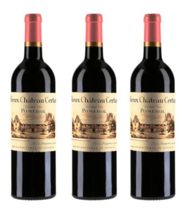 Vieux Chateau Certan Vertikale 2019-2020-2021