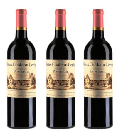 Vieux Chateau Certan Vertikale 2019-2020-2021