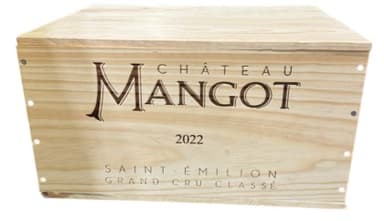 Chateau Mangot 2022 als 6er Holzkiste