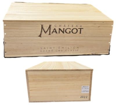 Chateau Mangot 2022 als 12er Holzkiste