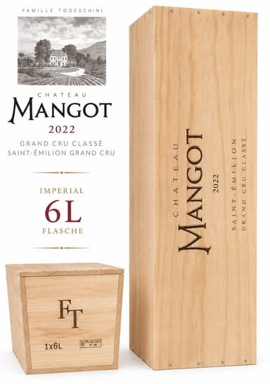 Chateau Mangot 2022 als 6L Imperial in Holzkiste