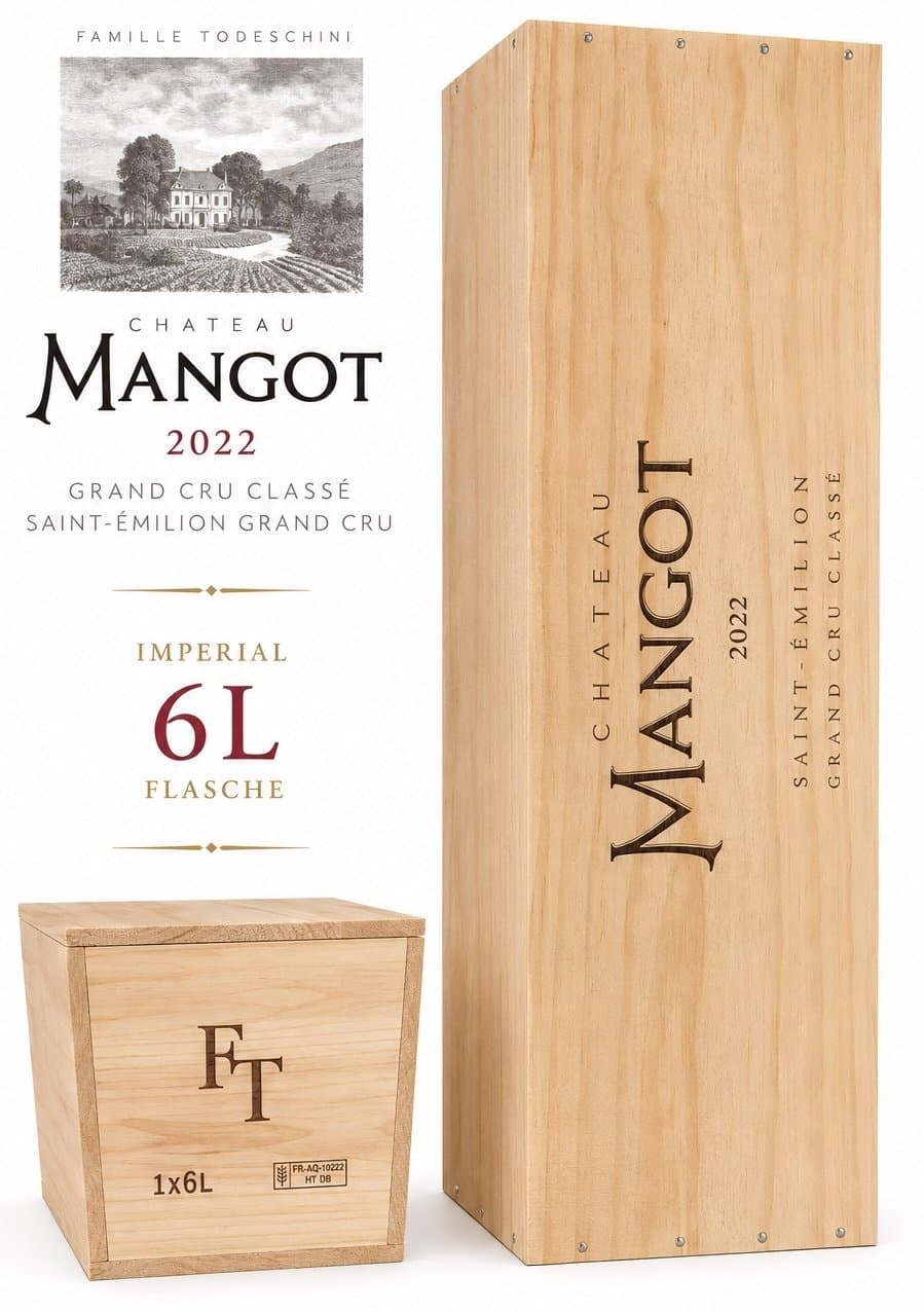 Chateau Mangot 2022 als 6L Imperial in Holzkiste