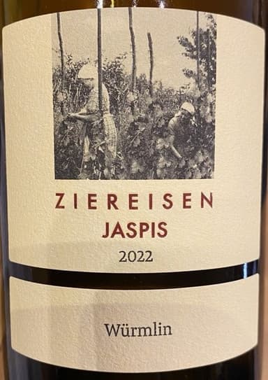 Ziereisen Jaspis 2022 Würmlin Grauer Burgunder