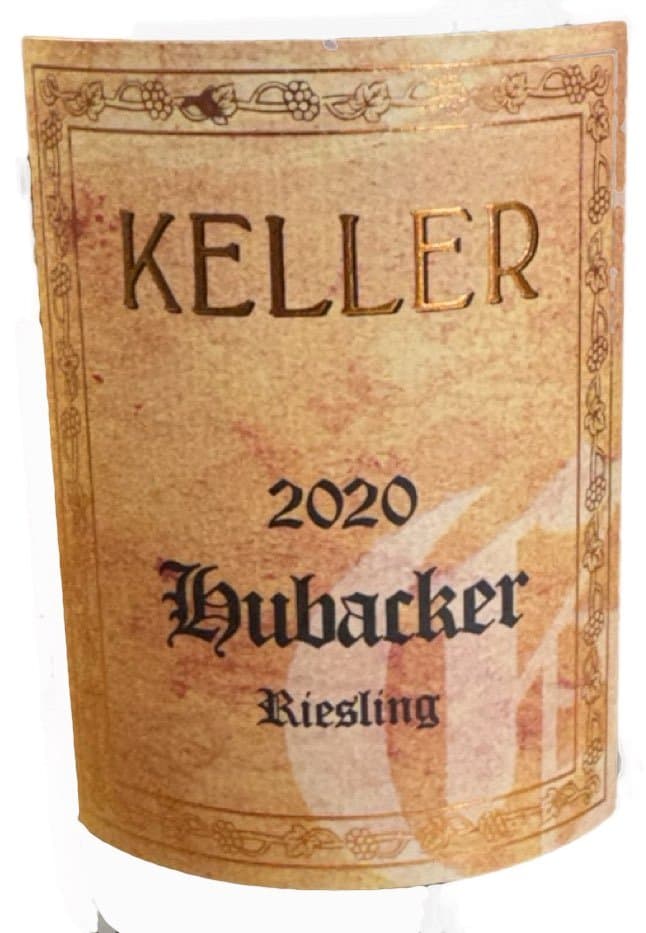 Weingut Keller 2020 Hubacker GG Riesling KPK Flörsheim-Dahlsheim