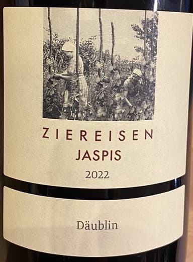 Ziereisen Jaspis 2022 Däublin Syrah