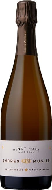 Andres & Mugler 2023 Pinot Rose Sekt Brut Nature