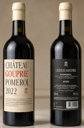 Chateau Gouprie 2022 Pomerol