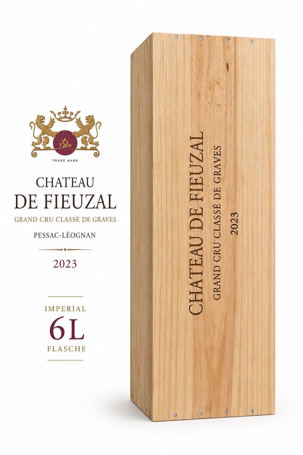 Chateau de Fieuzal rouge 2023 Pessac Leognan 6 Liter Imperial